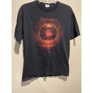 Godsmack Tour T Shirt The Oracle Album Rock Band 2010 Concert Black Sz Large